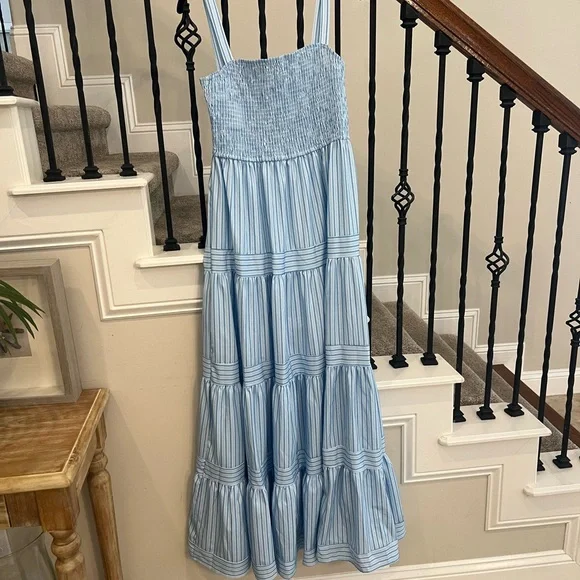 NWT Commense Striped Maxi Dress-Size XL - Picture 4 of 11